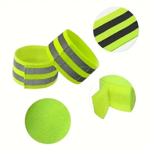 High-Visibility Reflective Straps – 4 Pack